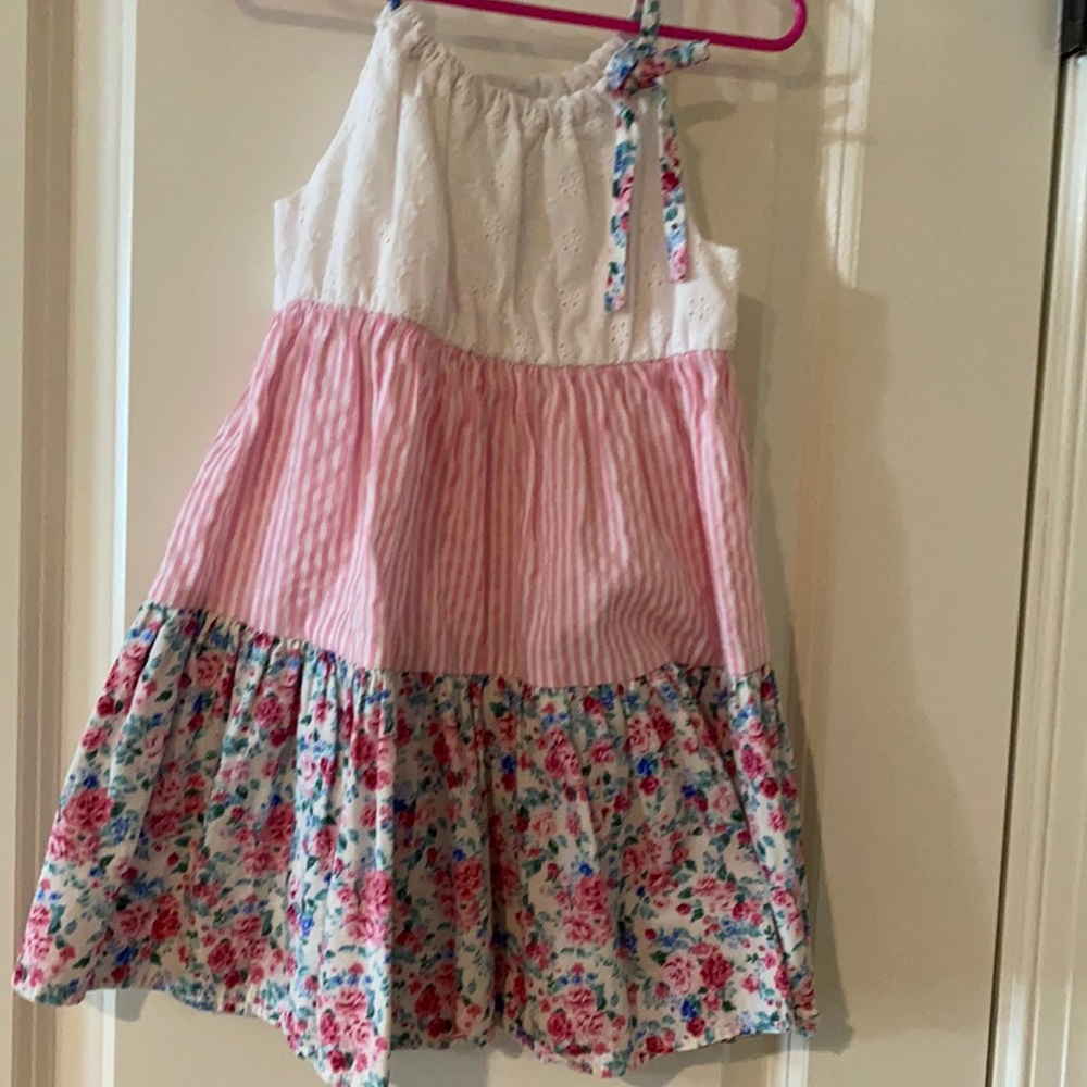 Eyelet, Seersucker, and Floral Dress